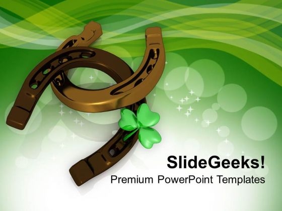 Lucky Symbols Of Irish Traditions PowerPoint Templates Ppt Backgrounds For Slides 0313
