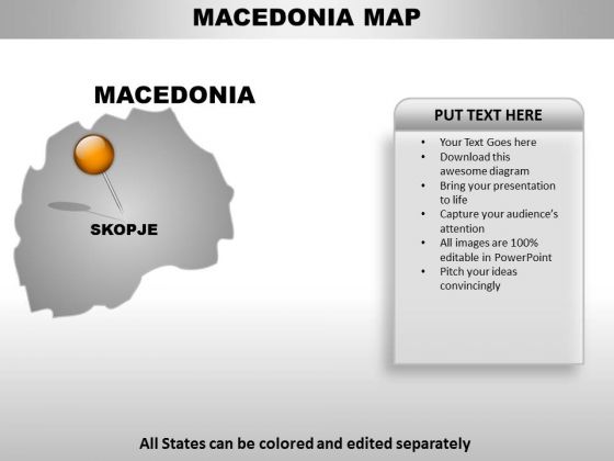 Macedonia Country PowerPoint Maps
