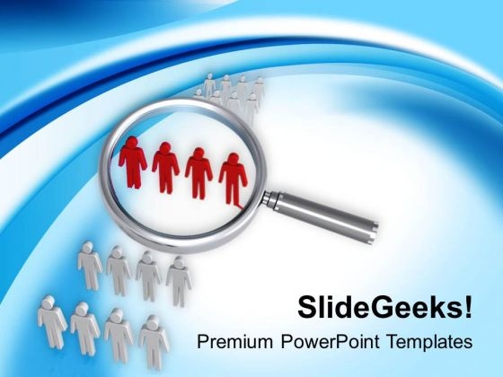 Maginfy The Opportunity To Find Right Candidate PowerPoint Templates Ppt Backgrounds For Slides 0613