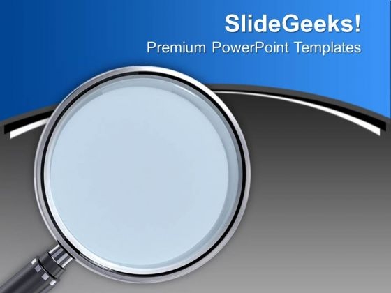 Magnify All Issues PowerPoint Templates Ppt Backgrounds For Slides 0813