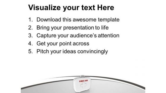 Maintain A First Aid Kit For Emergency PowerPoint Templates Ppt Backgrounds For Slides 0513