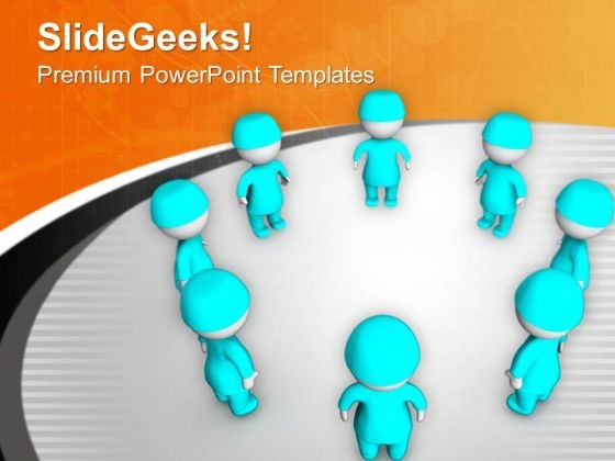 Maintain A Team Of Doctors PowerPoint Templates Ppt Backgrounds For Slides 0713