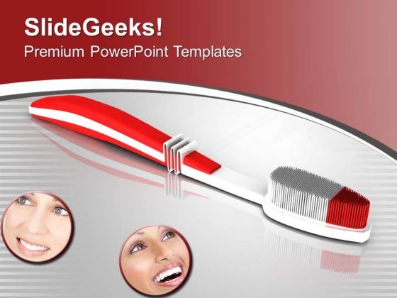 Maintain Your Oral Hygiene PowerPoint Templates Ppt Backgrounds For Slides 0613