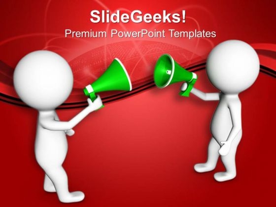 Make Announcement For Business PowerPoint Templates Ppt Backgrounds For Slides 0813