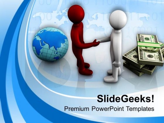 Make Deals For Financial Growth PowerPoint Templates Ppt Backgrounds For Slides 0413
