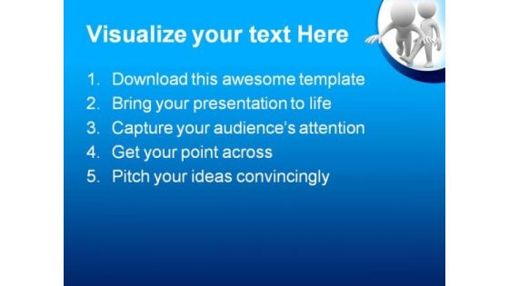 Make Him Fall Down Business PowerPoint Templates And PowerPoint Backgrounds 0511
