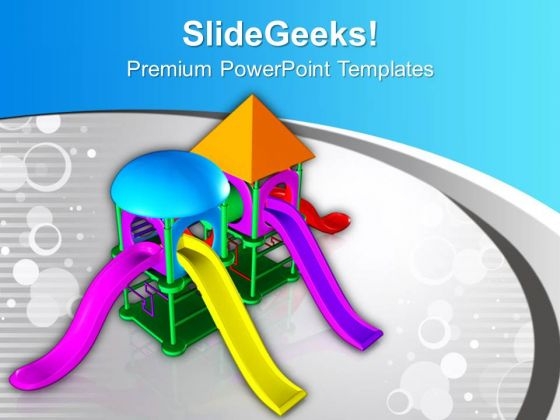 Make Playground For Kids PowerPoint Templates Ppt Backgrounds For Slides 0713