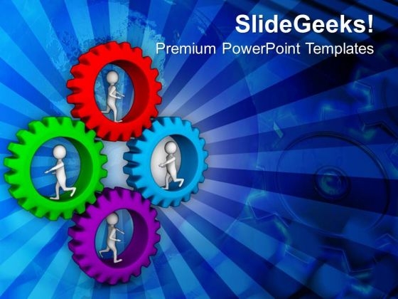 Make Your Own Path PowerPoint Templates Ppt Backgrounds For Slides 0513