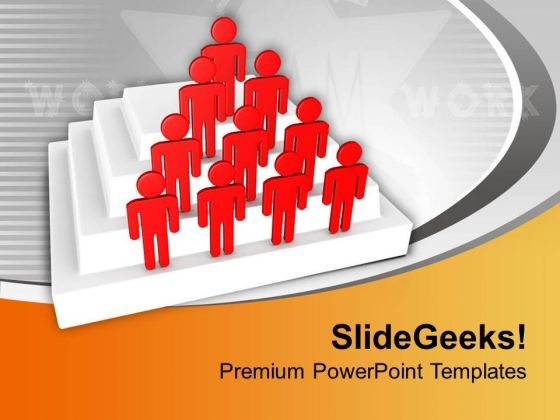 Make Your Own Team For Business PowerPoint Templates Ppt Backgrounds For Slides 0613