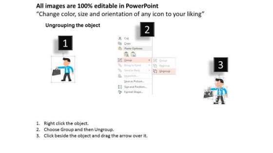 Man Taking Financial Risk PowerPoint Templates