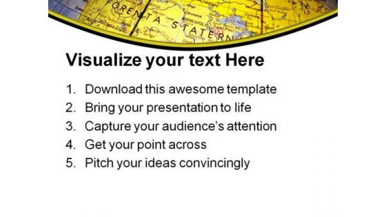 Map Of Usa Geographical PowerPoint Templates And PowerPoint Backgrounds 0611