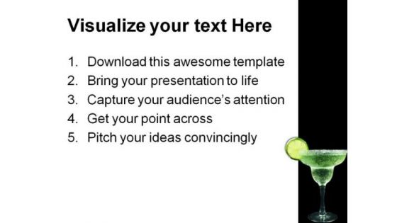 Margarita Food PowerPoint Themes And PowerPoint Slides 0411