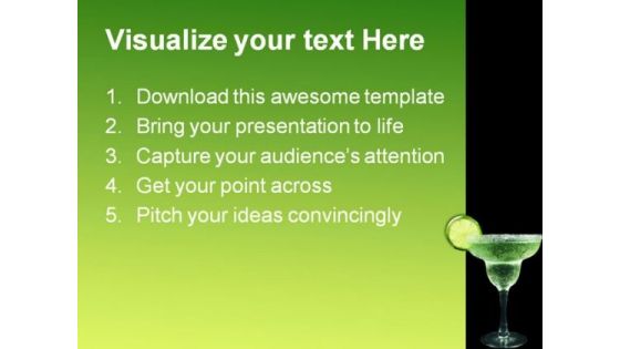 Margarita Food PowerPoint Themes And PowerPoint Slides 0411