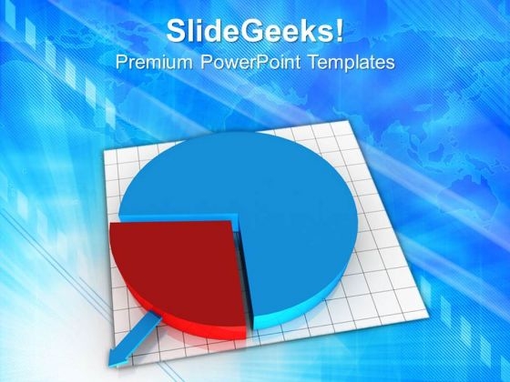 Marketing And Sales Strategy Pie Diagram PowerPoint Templates Ppt Backgrounds For Slides 0513