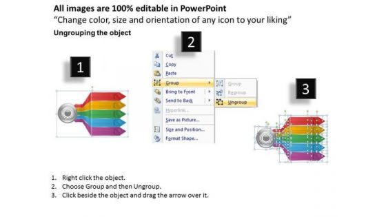 Marketing Concepts 5 Stages Split Up Diagram Strategic Plan Outline Template Ppt Slide