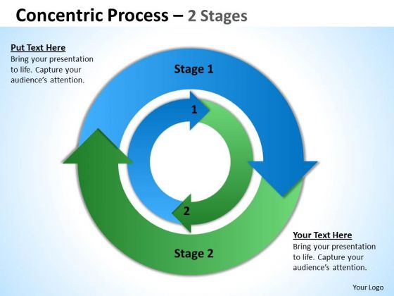 Marketing Diagram 2 Stages Concentric Circles Business Planning 1 Strategy Diagram