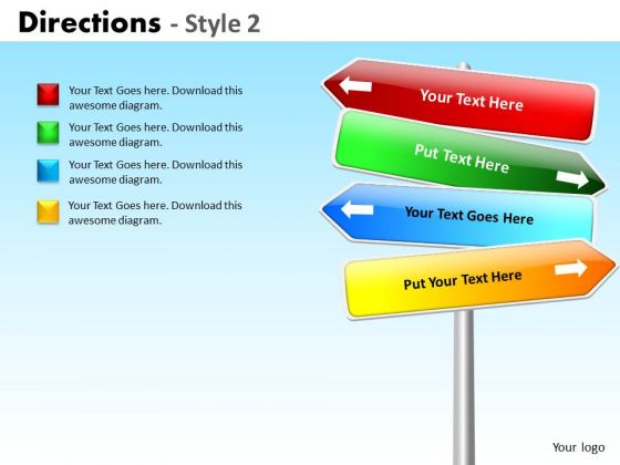 Marketing Diagram Directions Style 2 Business Cycle Diagram