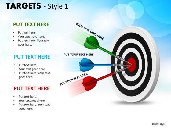 Marketing Diagram Targets Style 1 Strategy Diagram