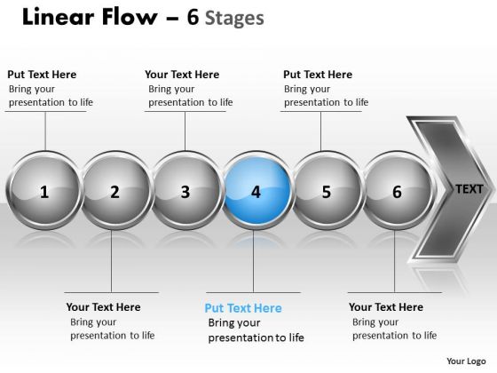 Marketing Ppt Template Continuous Illustration Of 6 Issues Business Plan PowerPoint 5 Design