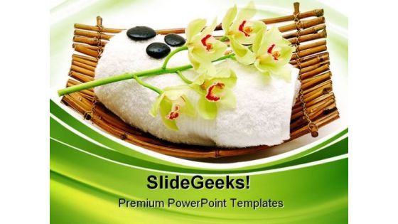 Massage Stone Beauty PowerPoint Templates And PowerPoint Backgrounds 0311