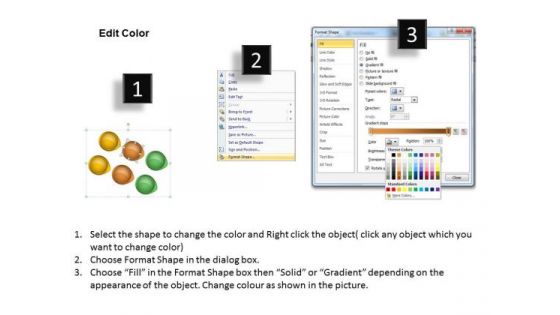 Massively Parallel Processing Database 6 Stages PowerPoint Templates Ppt Backgrounds For Slides