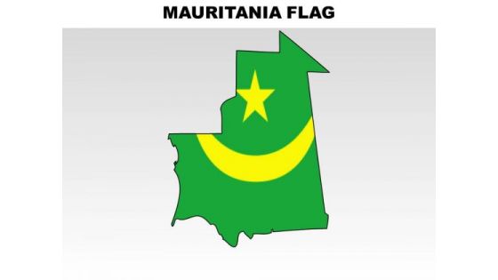 Mauritania Country PowerPoint Flags