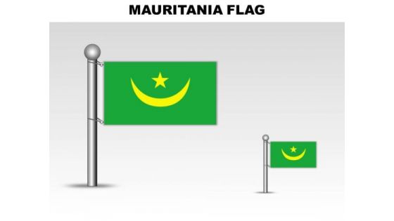Mauritania Country PowerPoint Flags