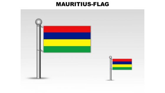 Mauritius Country PowerPoint Flags