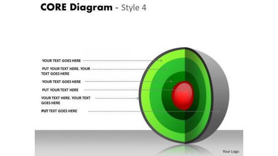 Mba Models And Frameworks Core Diagram Style 4 Business Cycle Diagram