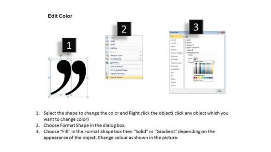 Mba Models And Frameworks Customer Testimonials Quotes PowerPoint Slides And Diagrams Sales Diagram