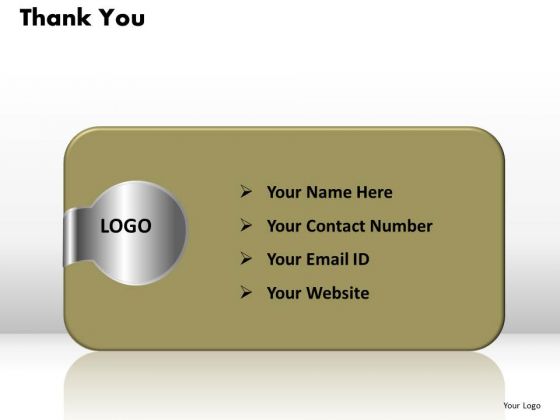 Mba Models And Frameworks Thank You With Contact Information Consulting Diagram