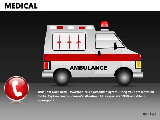 Medical Ambulance PowerPoint Templates Editable Ppt Slides