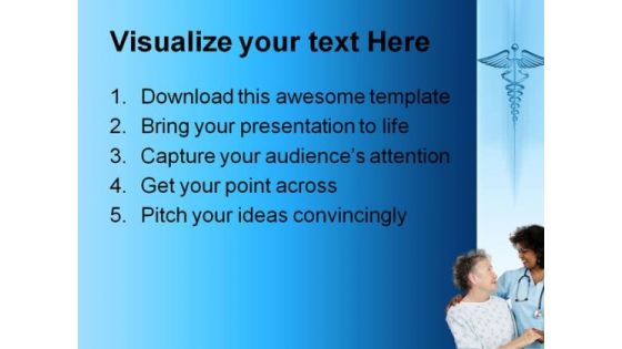 Medical Help Health PowerPoint Template 0610