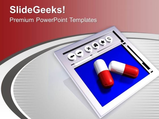 Medical Information On Net Communication PowerPoint Templates Ppt Backgrounds For Slides 0213