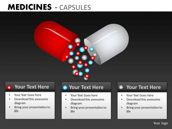Medical Pills Research PowerPoint Templates Ppt Slides