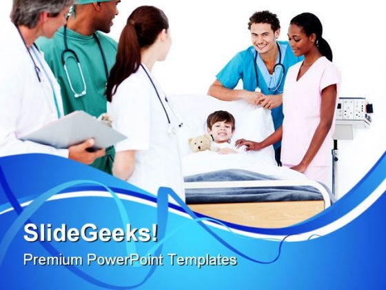 Medical Team Hospitality PowerPoint Templates And PowerPoint Backgrounds 0711