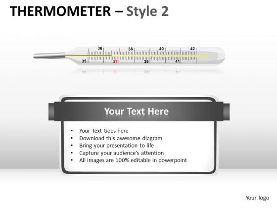 Medical Thermometer PowerPoint Slides And Ppt Graphics