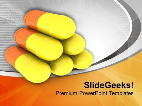 Medical Treatment Depends On Medicine PowerPoint Templates Ppt Backgrounds For Slides 0613