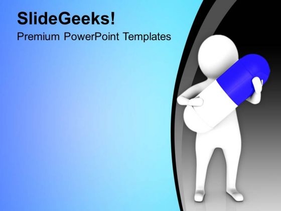 Medicine Is Compulsary For Treating Disease PowerPoint Templates Ppt Backgrounds For Slides 0713