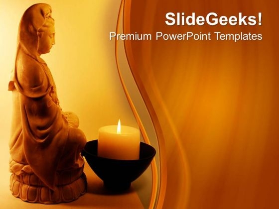 Meditation Religion PowerPoint Templates And PowerPoint Themes 0712