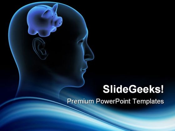 Meditations Over Savings Finance PowerPoint Themes And PowerPoint Slides 0711