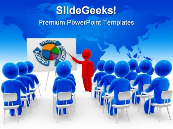 Meeting Business PowerPoint Template 0610