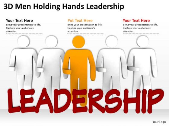 Men At Work Business As Usual Hands Leadership PowerPoint Templates Ppt Backgrounds For Slides