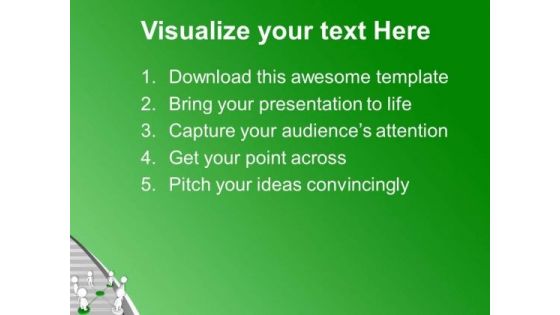 Men Collaborate In Business Network PowerPoint Templates Ppt Backgrounds For Slides 0313
