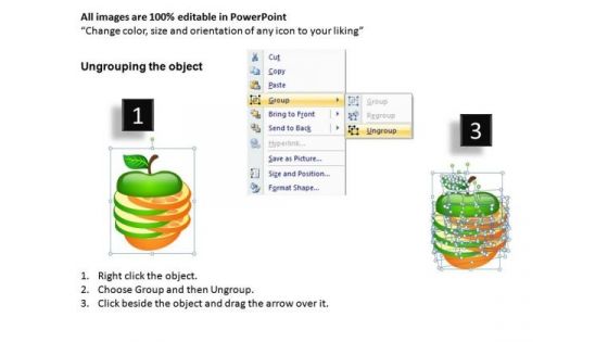 Merger Synergies Apples Oranges PowerPoint Slides And Ppt Diagram Templates