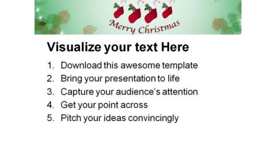 Merry Christmas02 Festival PowerPoint Templates And PowerPoint Backgrounds 0611