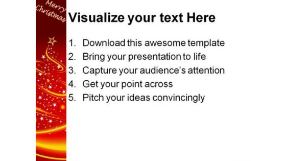 Merry Christmas Abstract PowerPoint Templates And PowerPoint Backgrounds 0711