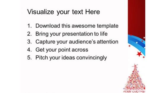 Merry Christmas Abstract PowerPoint Templates And PowerPoint Themes 0212
