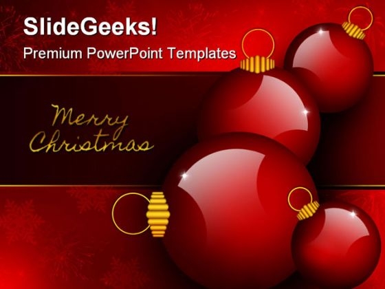 Merry Christmas Background Abstract PowerPoint Templates And PowerPoint Backgrounds 1211