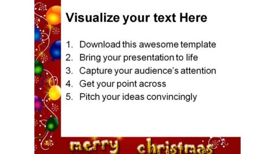 Merry Christmas Background PowerPoint Templates And PowerPoint Backgrounds 0511